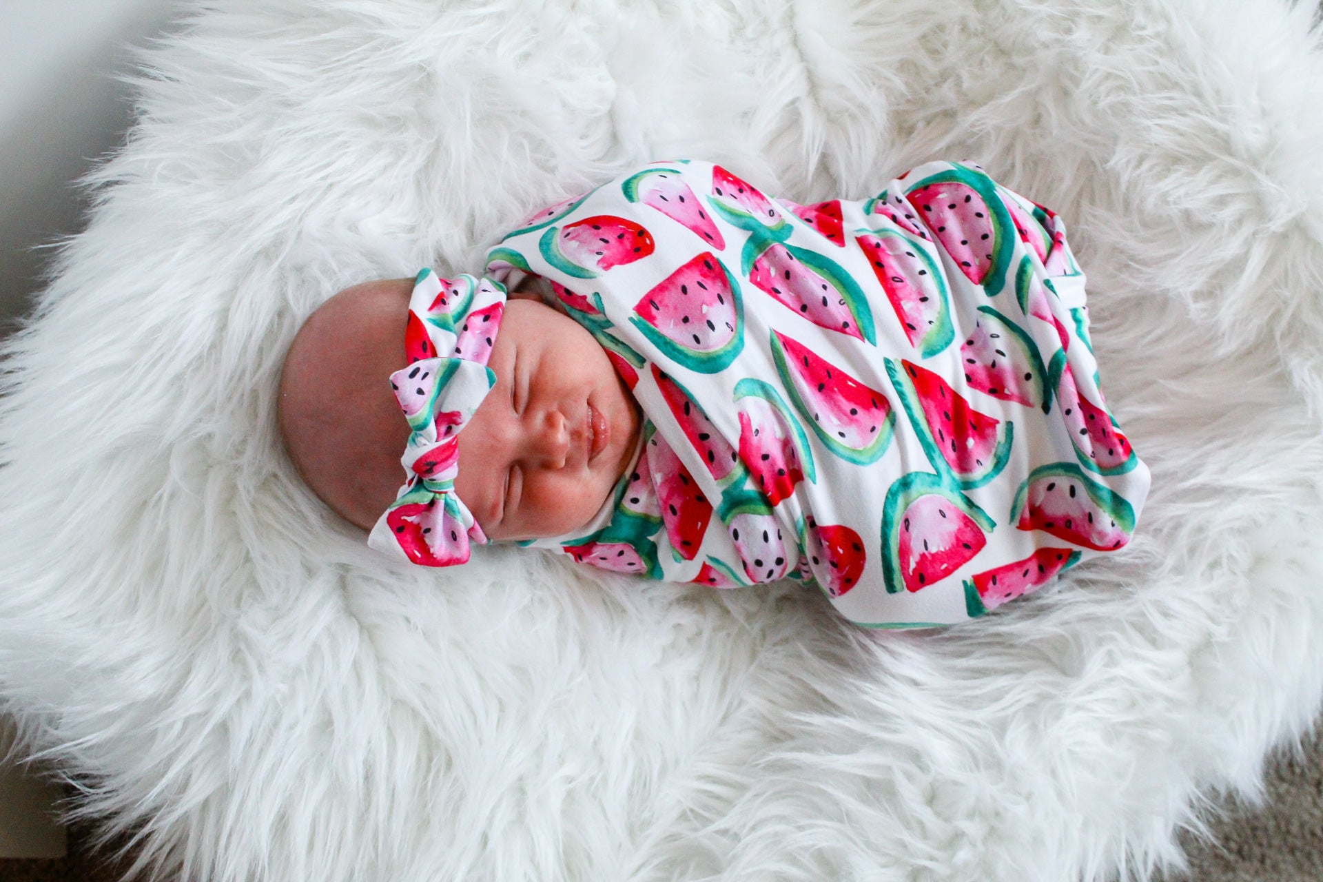 Watermelon 2025 baby blanket