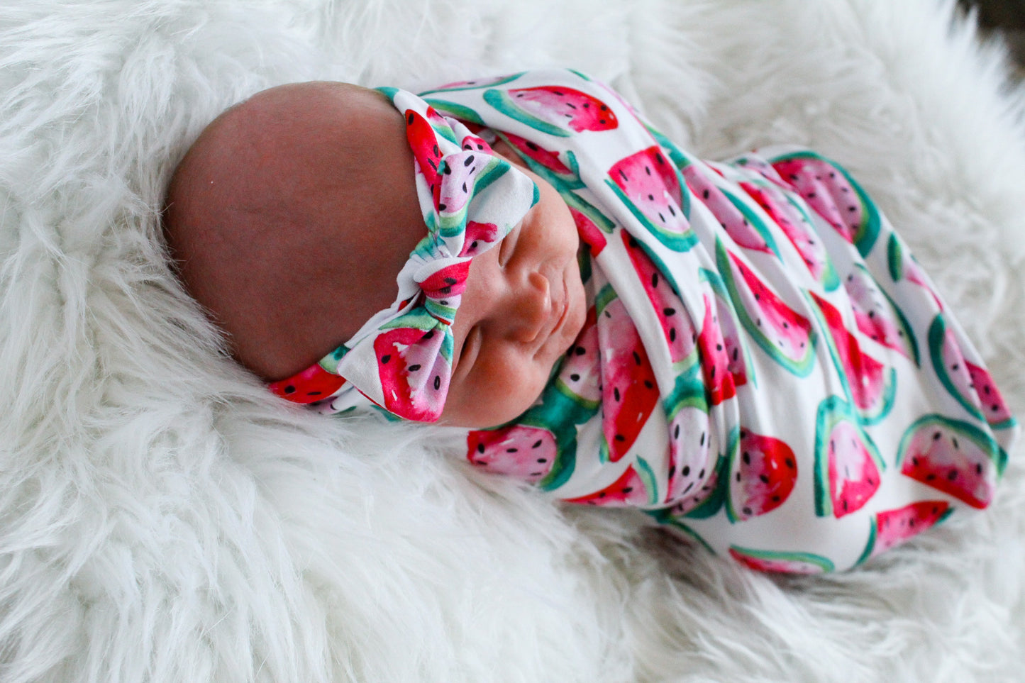 Watermelon - Swaddle Blanket