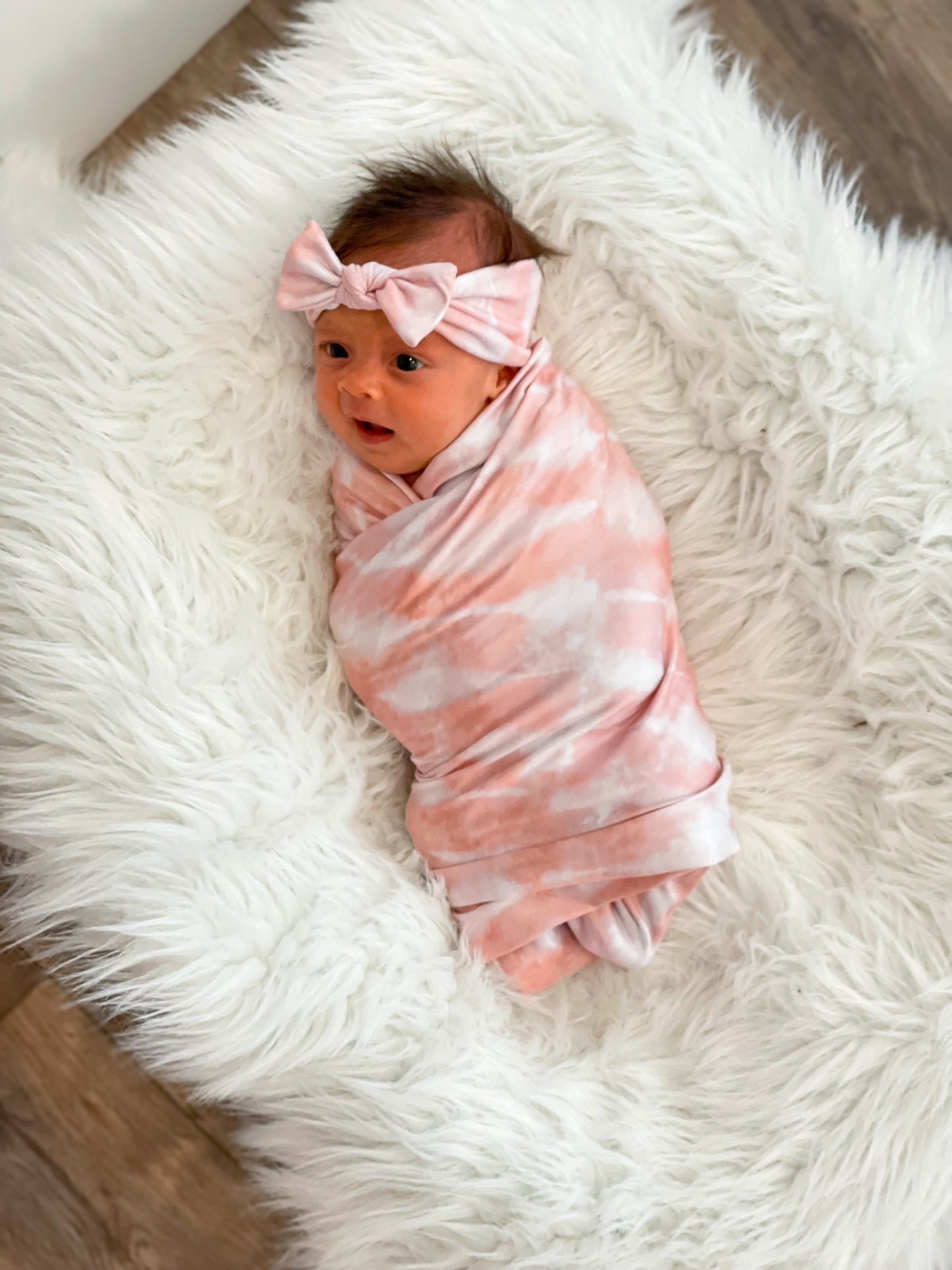 Peach - Swaddle Blanket