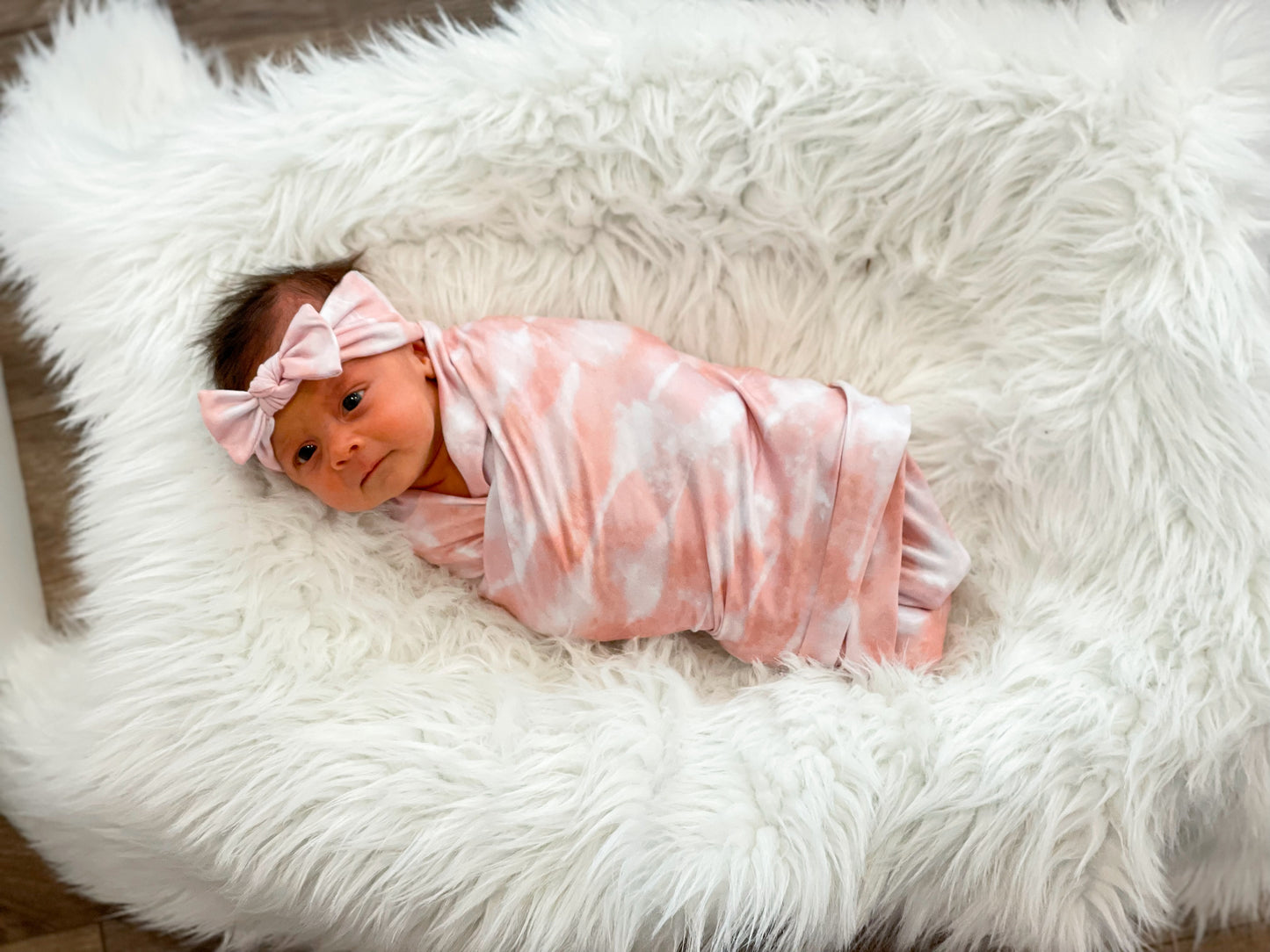 Peach - Swaddle Blanket