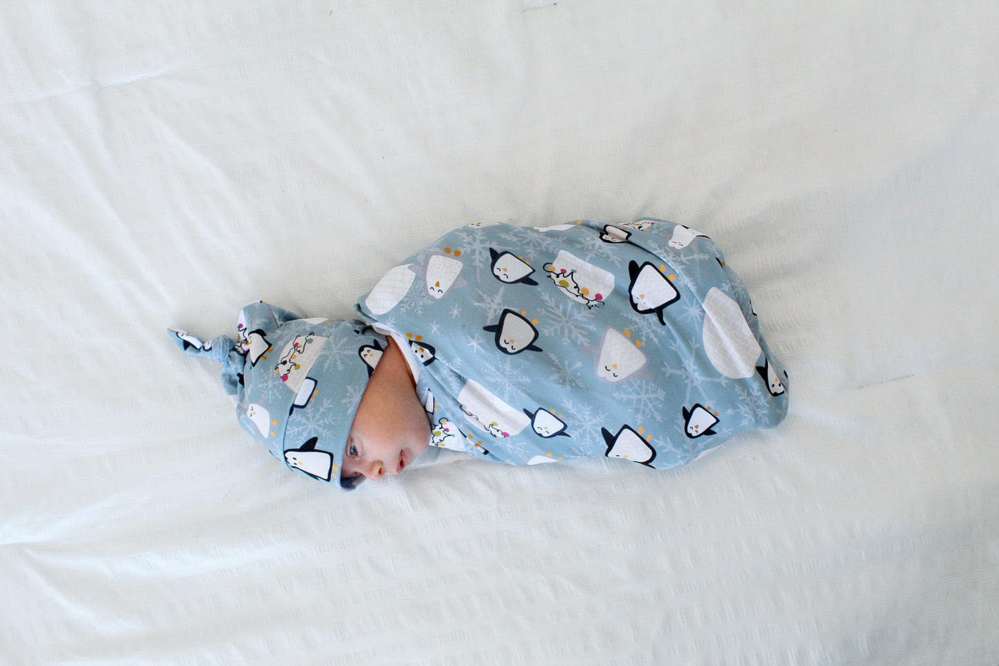 Penguins- Swaddle Blanket