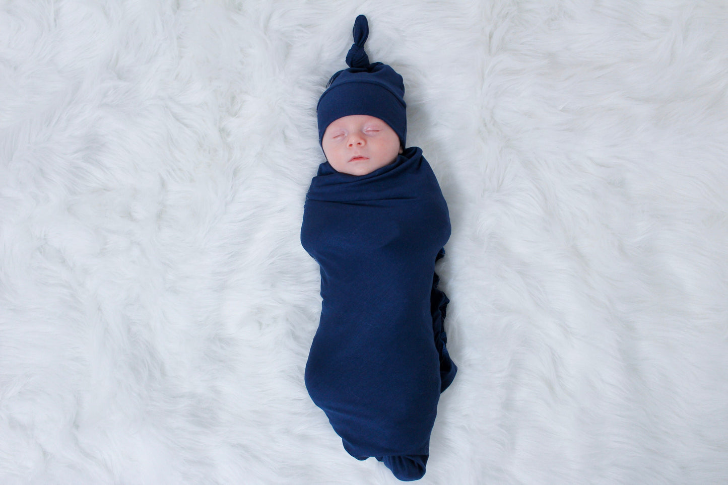 Navy - Swaddle Blanket