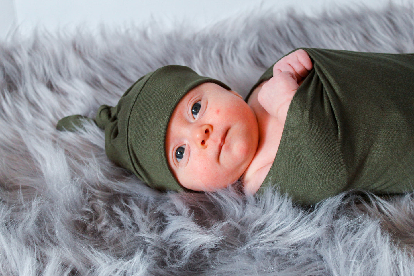 Olive - Swaddle Blanket