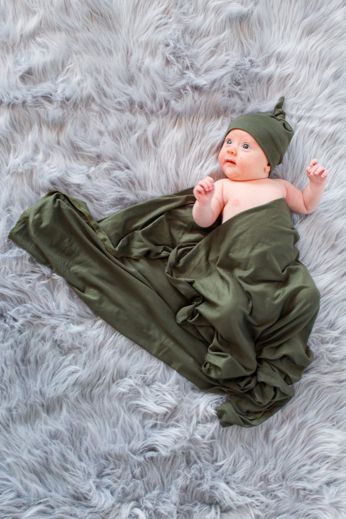 Olive - Swaddle Blanket