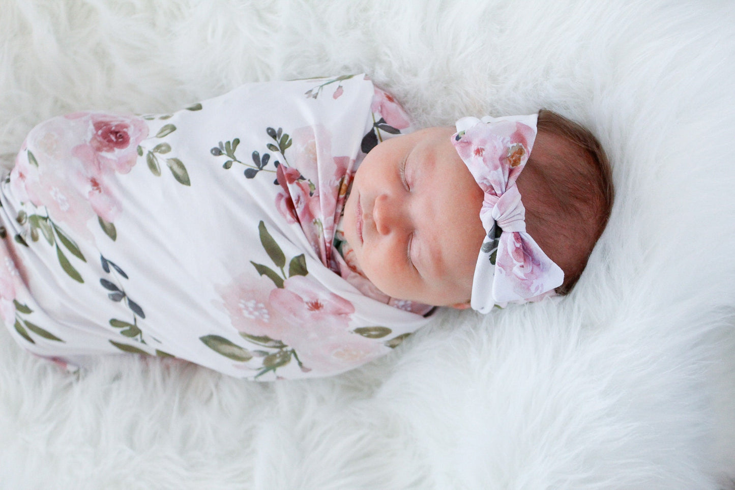 Rose - Swaddle Blanket