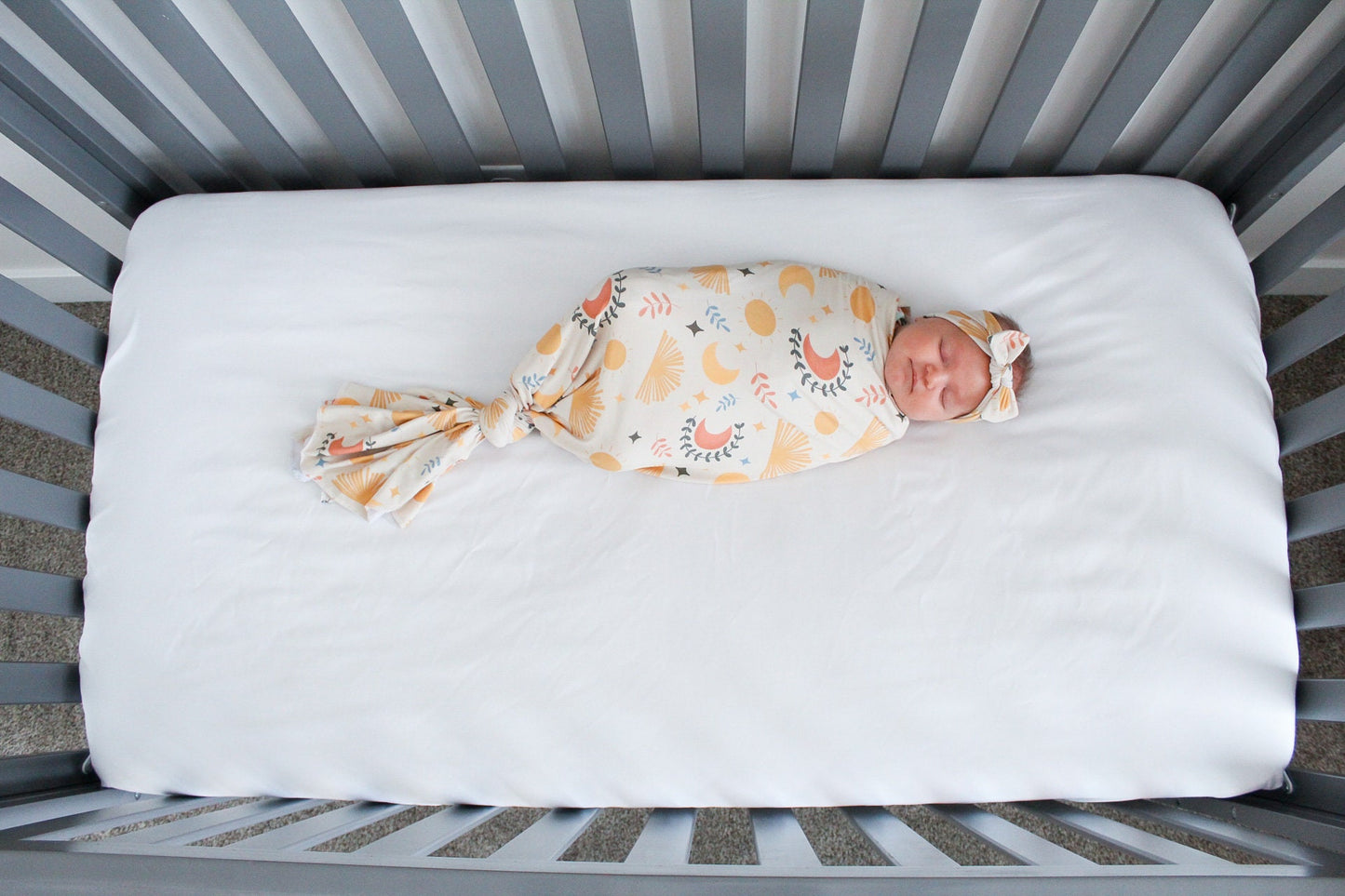 Sun and Moon - Swaddle Blanket