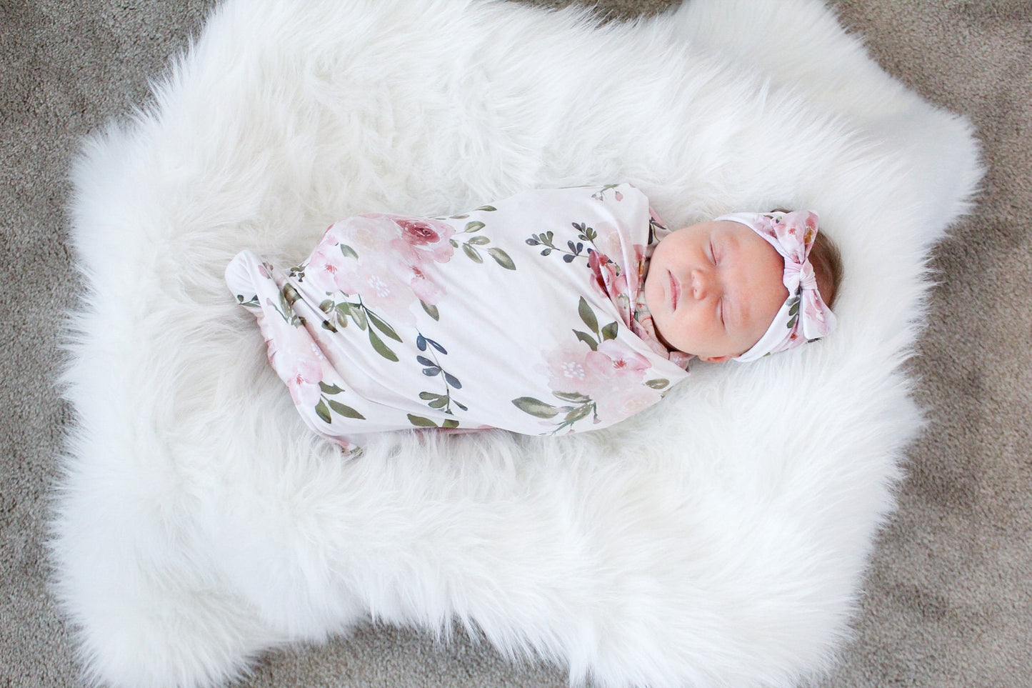 Rose - Swaddle Blanket