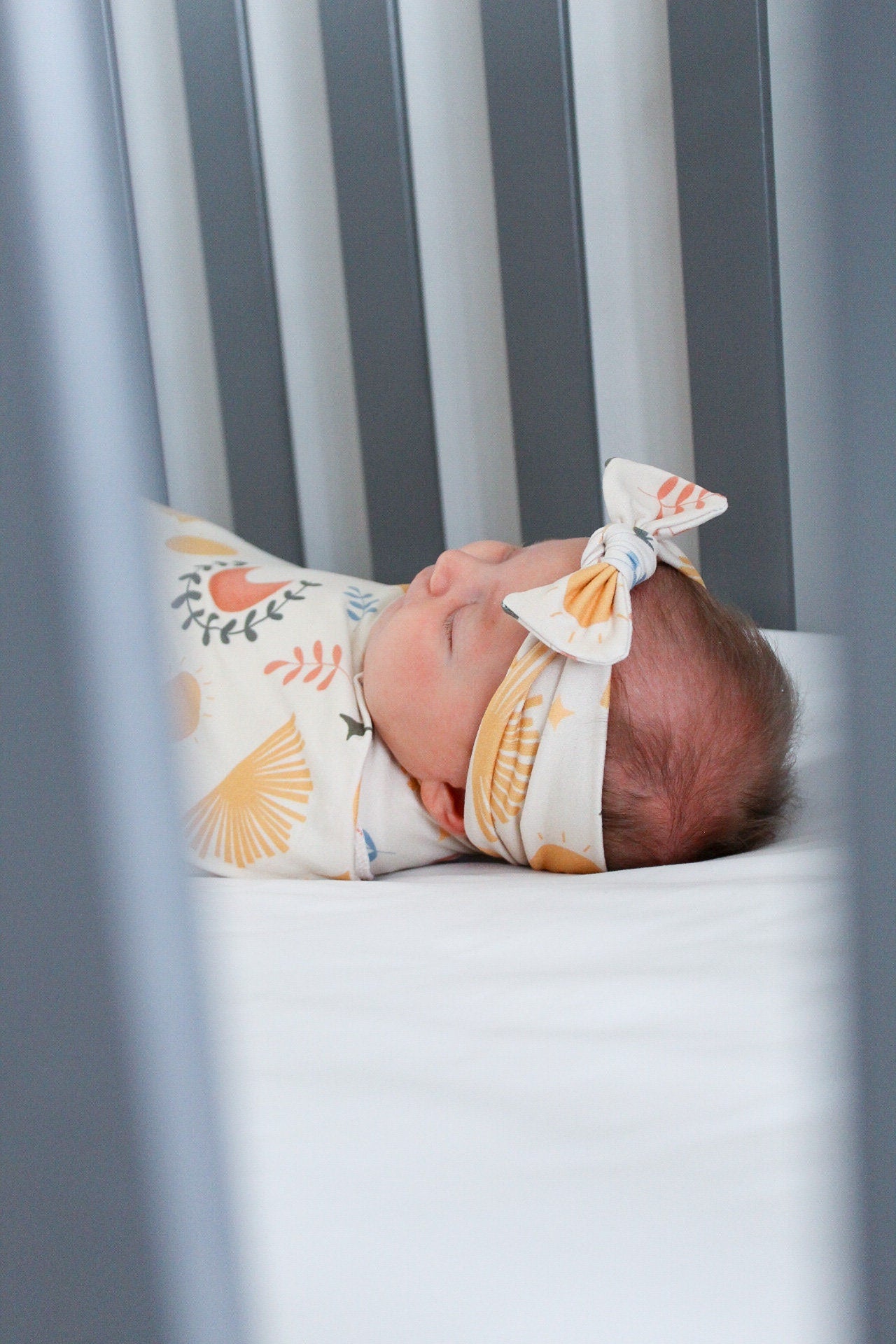 Sun and Moon - Swaddle Blanket