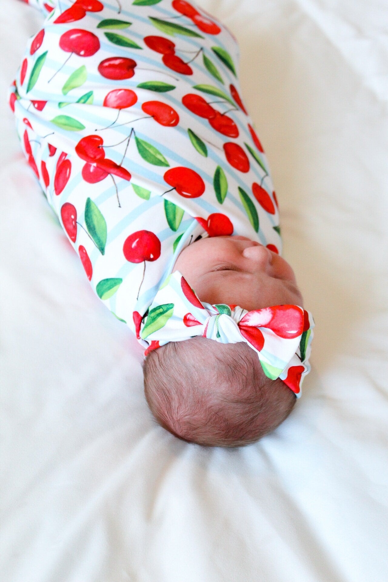 Cherry - Swaddle Blanket