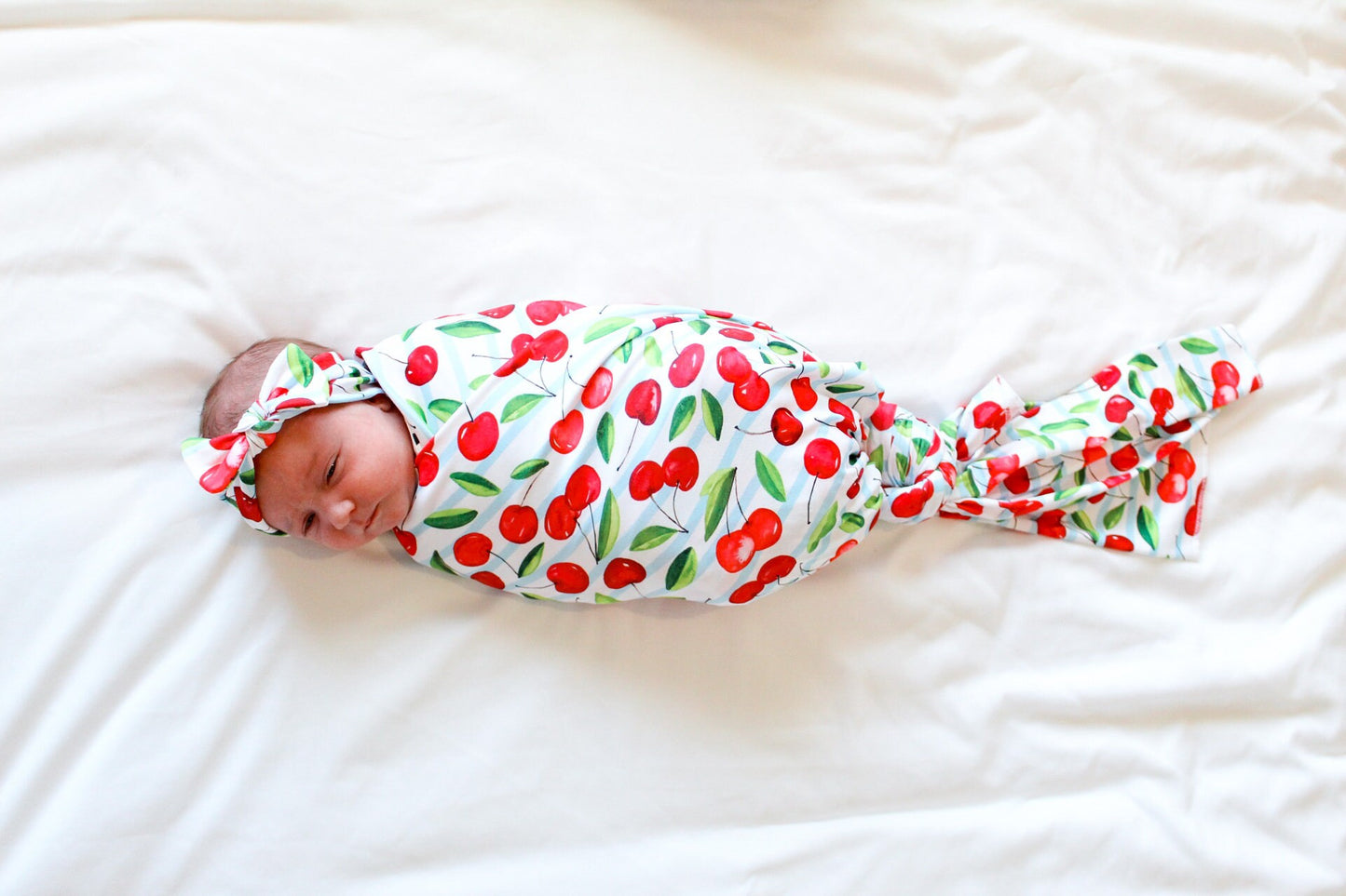 Cherry - Swaddle Blanket