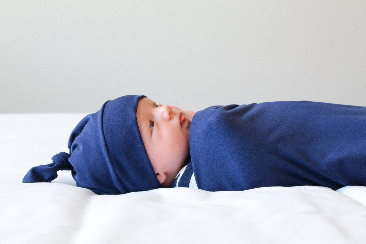 Navy - Swaddle Blanket