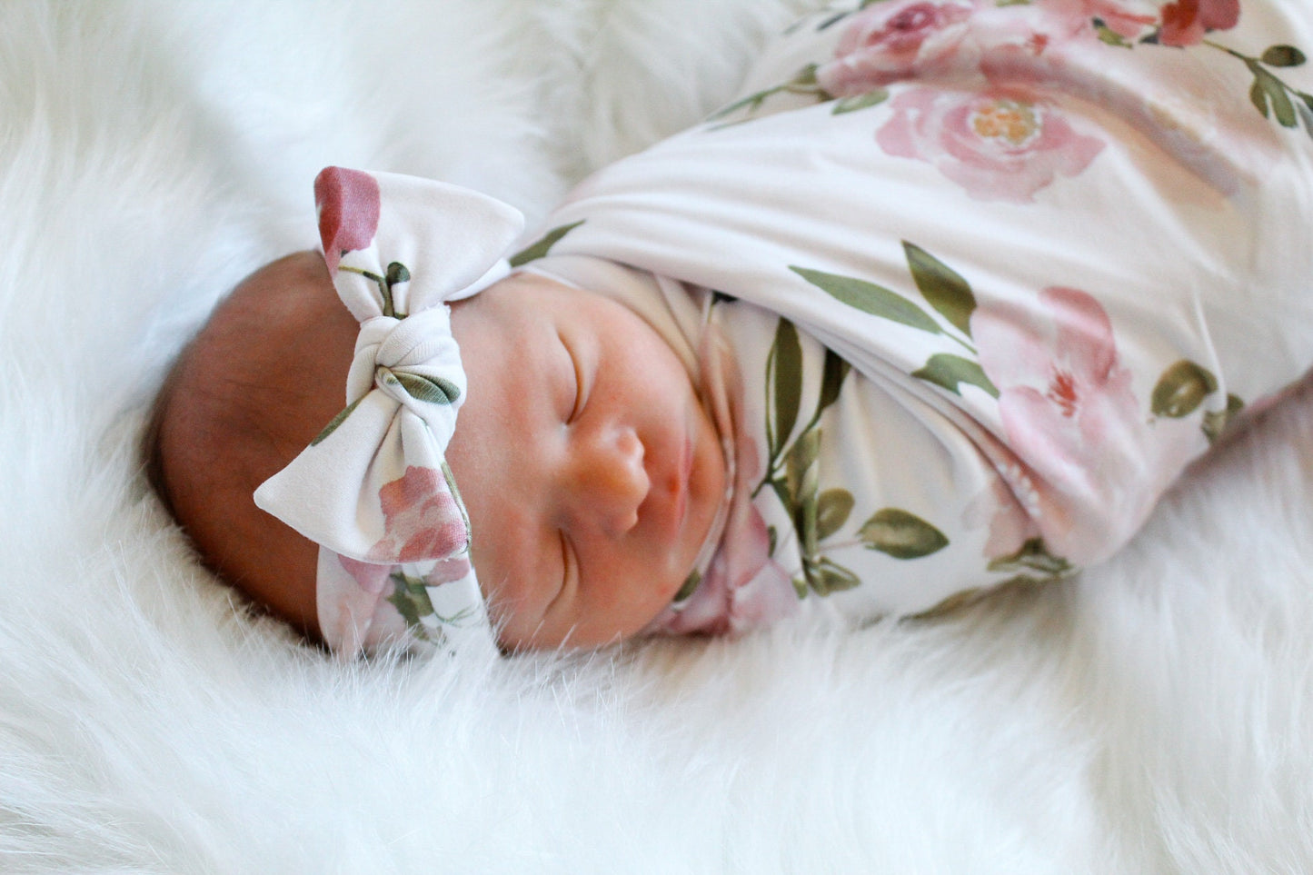 Rose - Swaddle Blanket