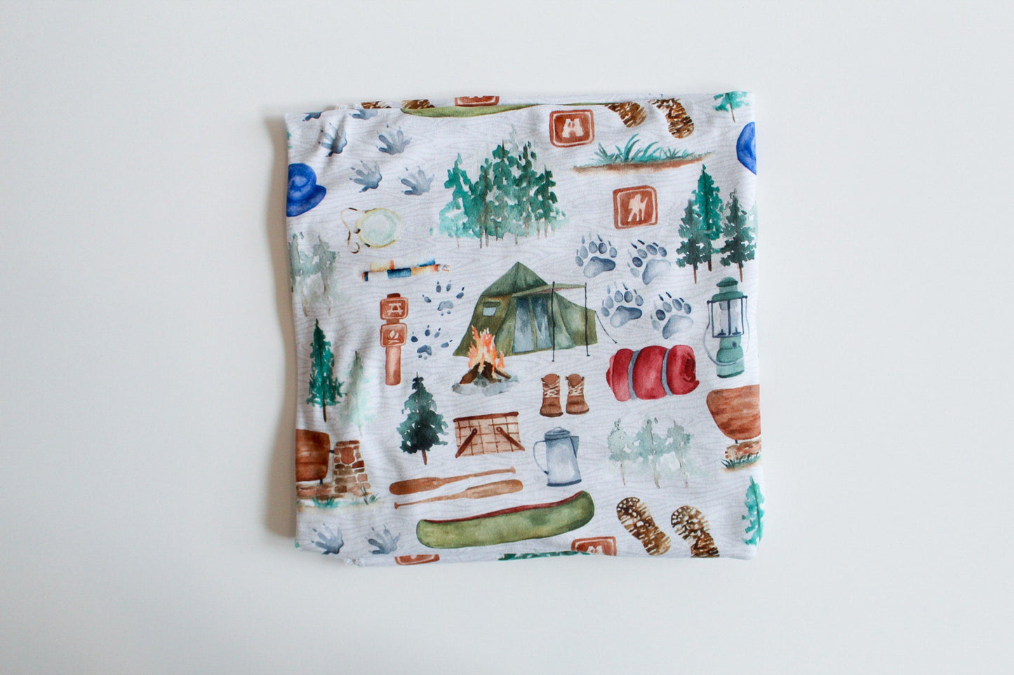 Camping - Swaddle Blanket