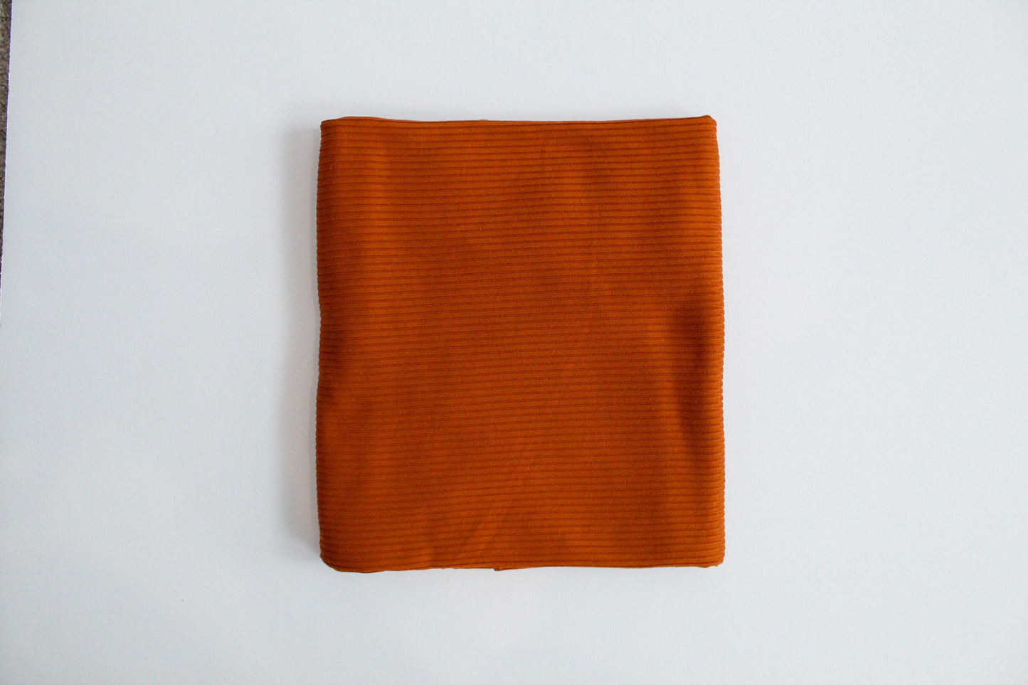 Ribbed Orange - Swaddle Blanket