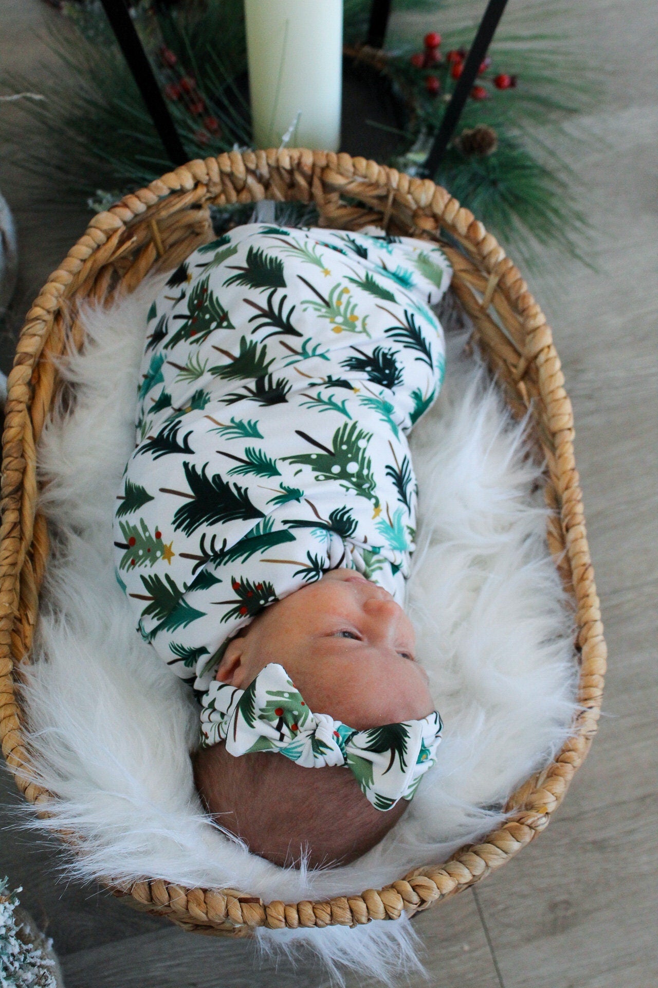 Pine - Swaddle Blanket